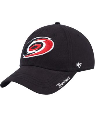 Women's Black Carolina Hurricanes Miata Clean Up Adjustable Hat