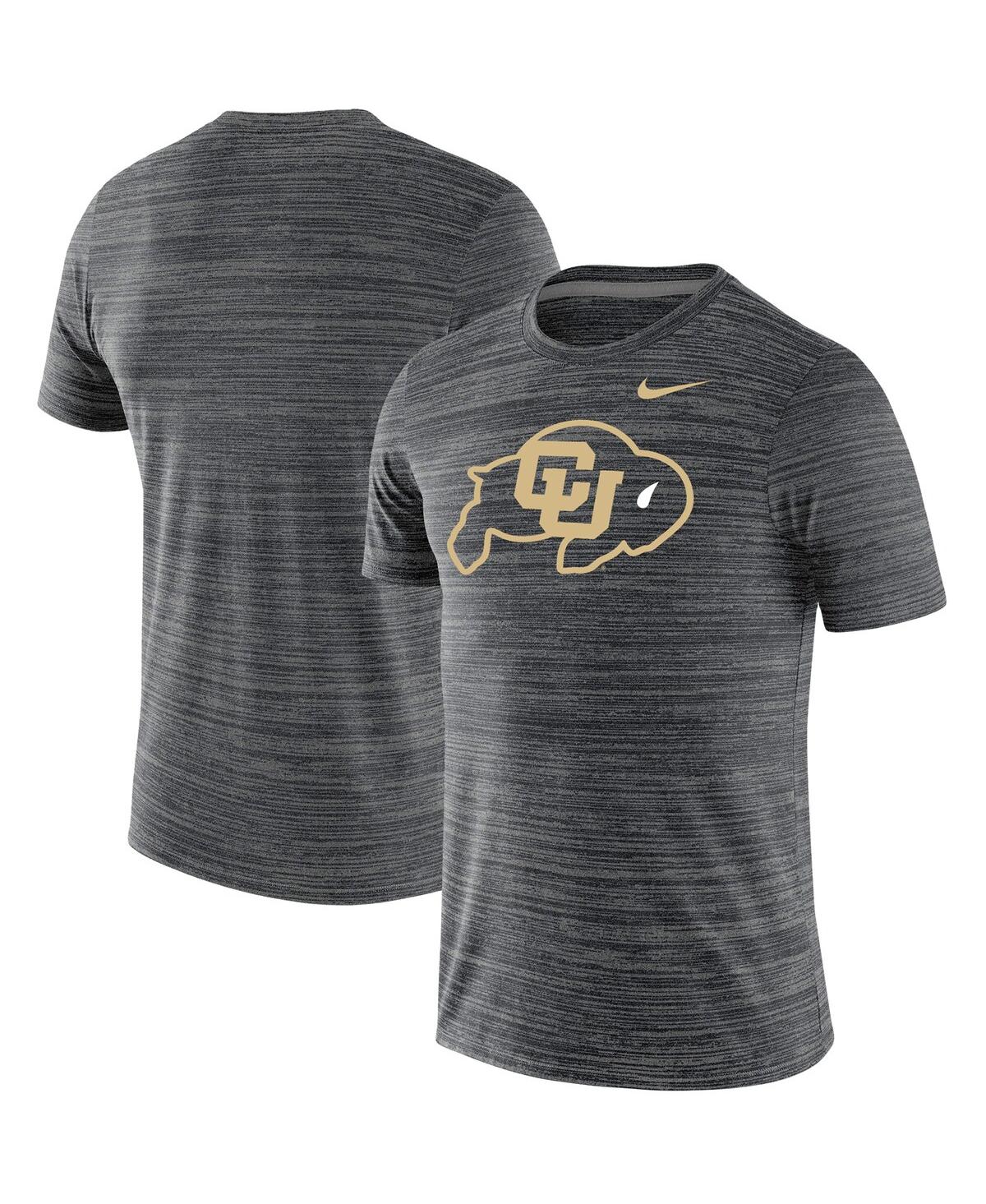 Men's NikeColorado Buffaloes Big and Tall Velocity Performance T-shirt - Black