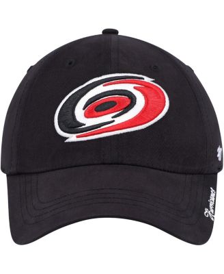 Women's Black Carolina Hurricanes Miata Clean Up Adjustable Hat