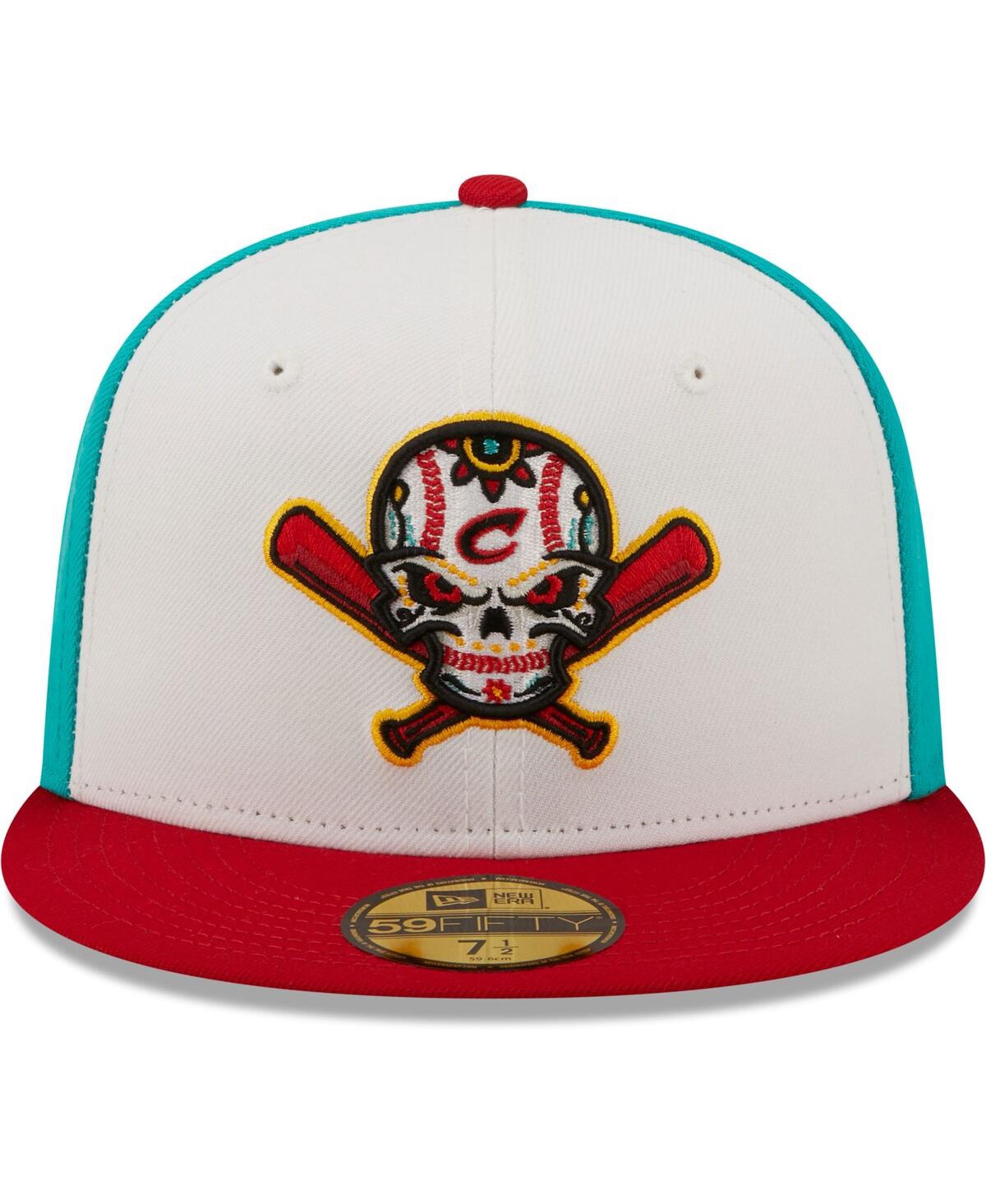 Men's New Era Red Veleros De Columbus Copa De La Diversion 59Fifty Fitted Hat - Red