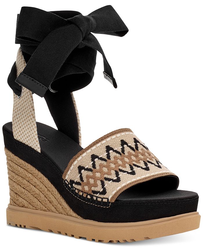 Ugg Abbot Ankle Wrap Women's Sandal - Driftwood Size 9