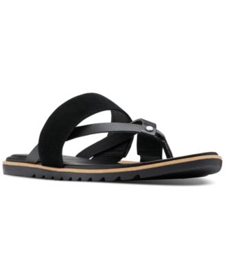 Sorel - Women's Ella II Easy Slip-On Thong Flip Flop Sandals