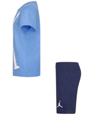 Boys' 4-7 Jumbo Jumpman T-Shirt and Shorts, 2-Piece Set