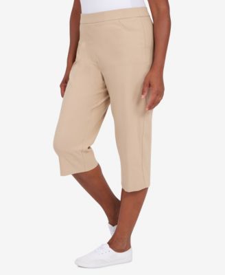Petite Classic Allure Stretch Clamdigger Pants