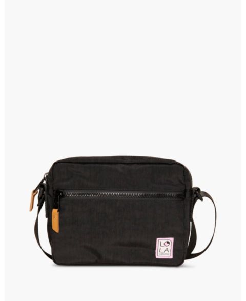 Женская сумка LOLA Moonpie Mini Crossbody, цвет: Чёрный