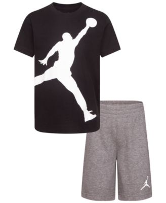 Little Boys 2-Piece Jumbo Jumpman T-Shirt and Shorts Set