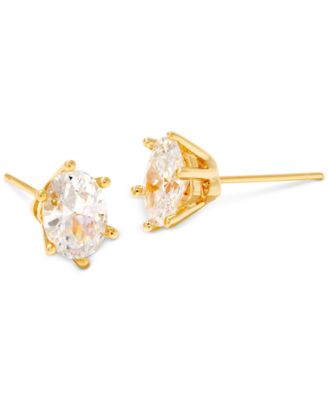 Kendra Scott - Cubic Zirconia Solitaire Stud Earrings