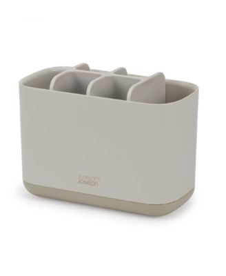 EasyStore Matte Finish Large Toothbrush Caddy