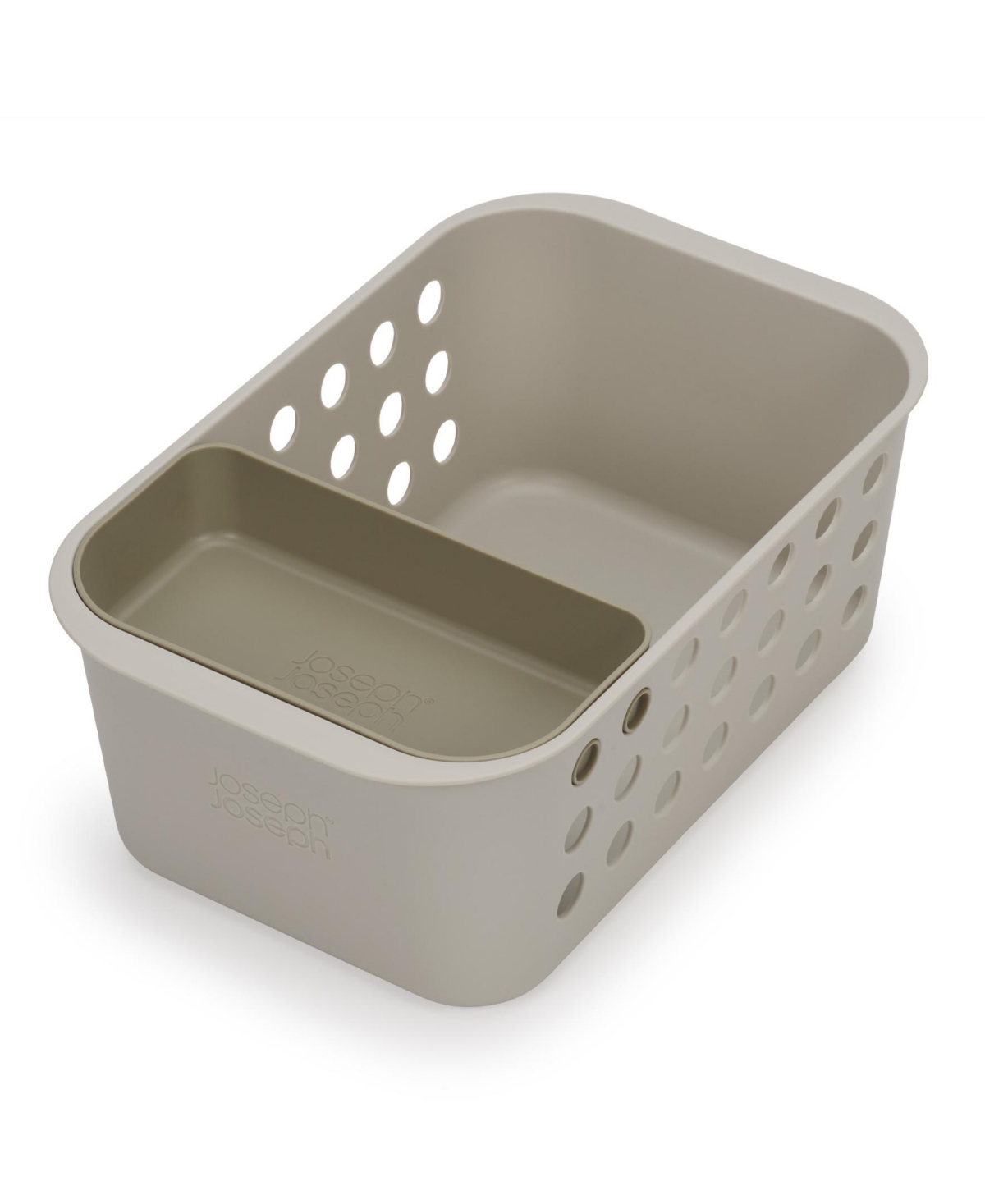 EasyStore Bathroom Storage Basket - Ecru