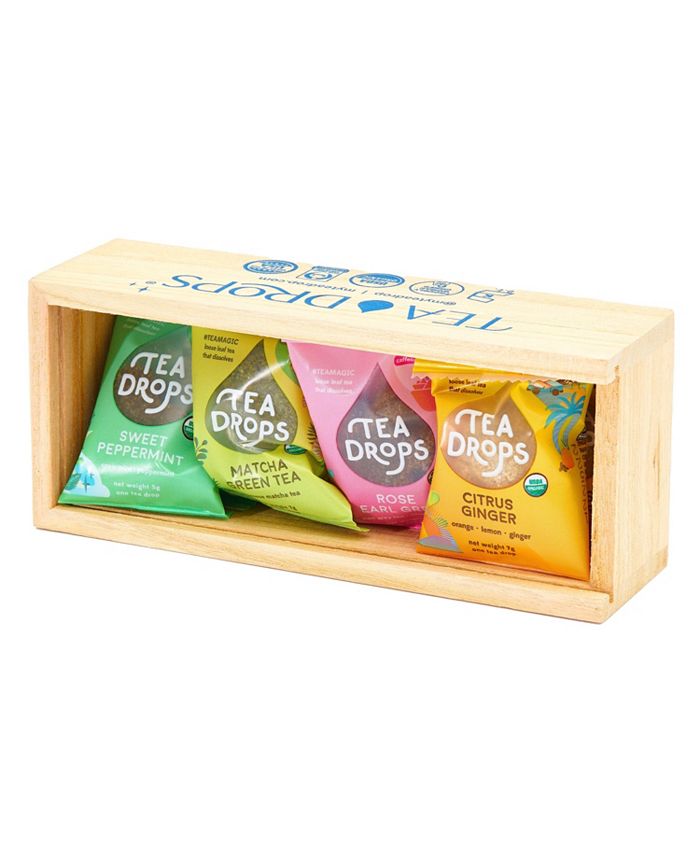 Tea Drops Best Tea Gift Wooden Sampler 2 Pack Macy's