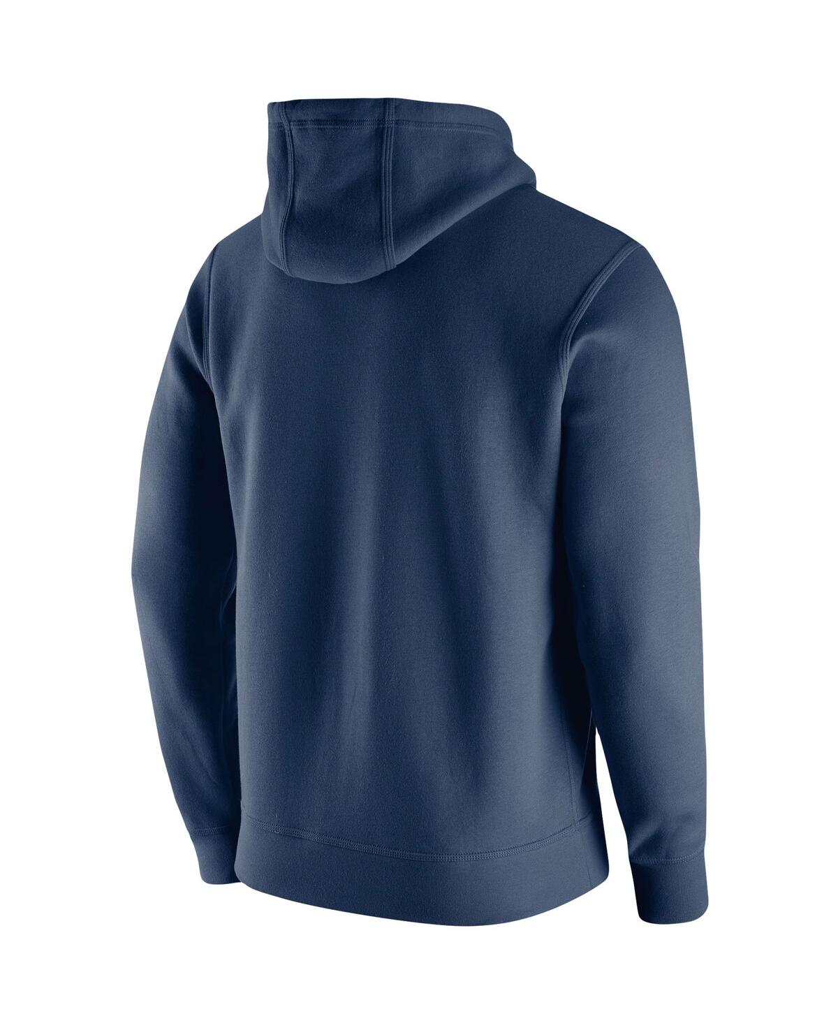 Men's NikeNorth Carolina Tar Heels Vintage-Like School Logo Pullover Hoodie - Navy