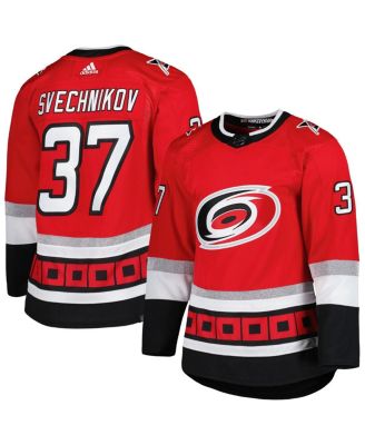 Men's adidas Andrei Svechnikov Red Carolina Hurricanes 25th