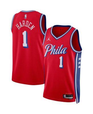 売れ筋商品|||ジョーダン Tシャツ トップス レディース Men's James Harden Red Philadelphia 76ers Statement Edition Swingman Jersey Red Jordan Men's James Harden Red Philadelphia 76ers Statement