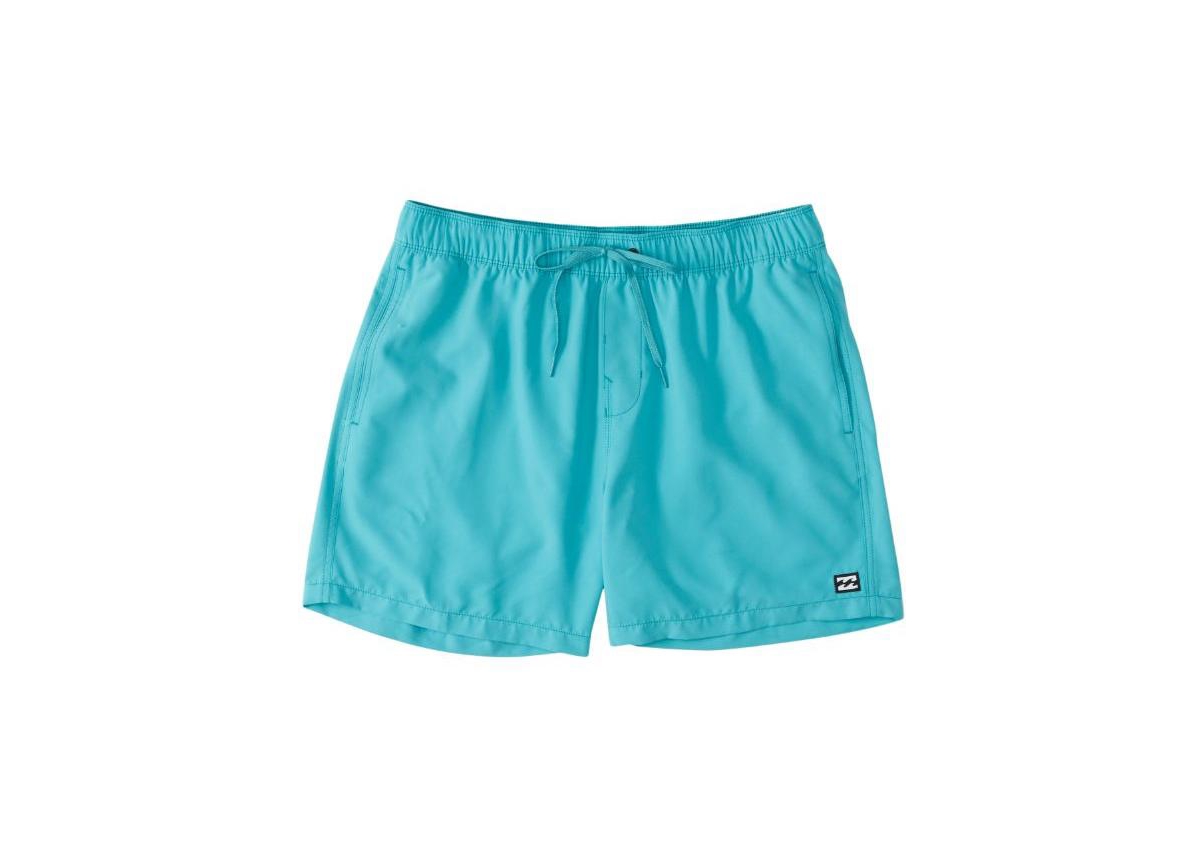 Billabong All Day Layback Swim Trunks In Dark Mint