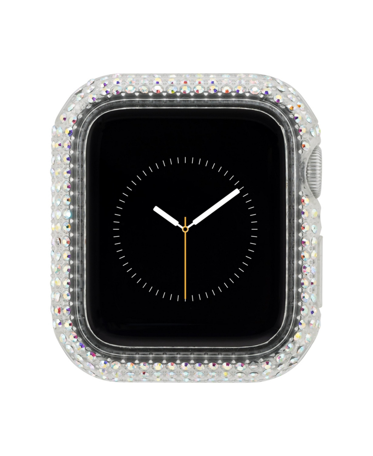 Shop Withit Clear Bumper With Iridescent Crystals For 40mm Apple Watch