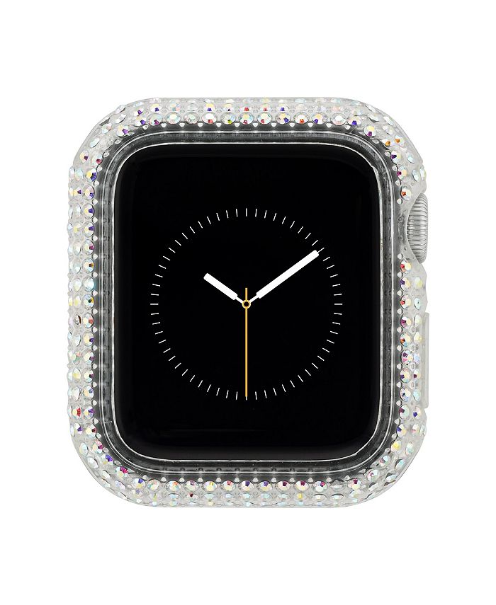 WITHit Clear Bumper with Iridescent Crystals for 40mm Apple Watch - Macy's