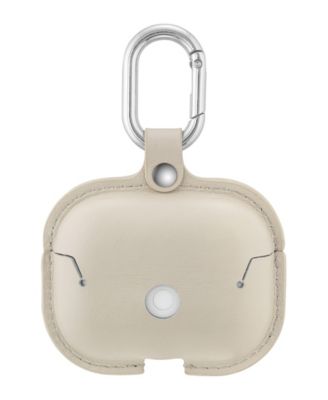 Gray Leather Cover designed for Apple AirPods Pro® 