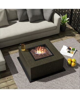Fire Pit Fire Glass Tempered Glass Rocks for Fireplace Accessories