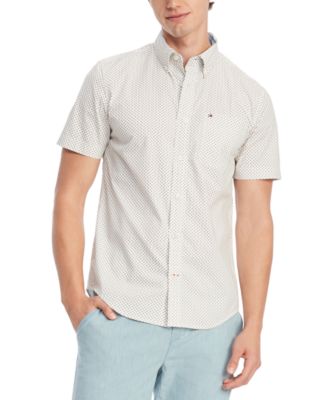 Tommy Hilfiger - Men's Big & Tall Anders Regular-Fit Geometric-Print Shirt