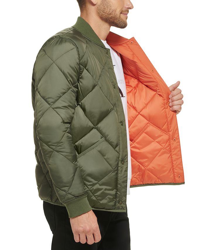Calvin Klein Men's Reversible Quilted Jacket - Macy's