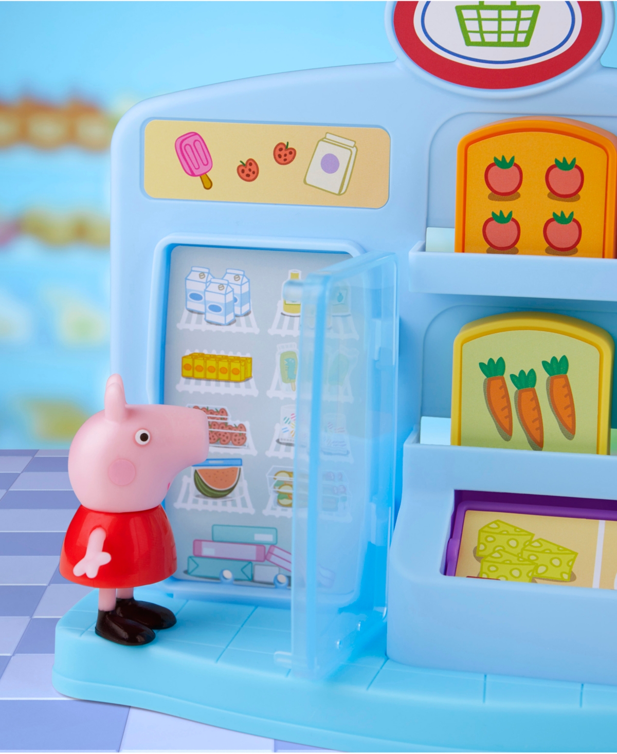 Shop Peppa Pig Peppa's Supermarket In Multi Color