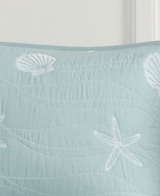 Seaside Reversible 4-Pc. Quilt Set, Full/Queen
