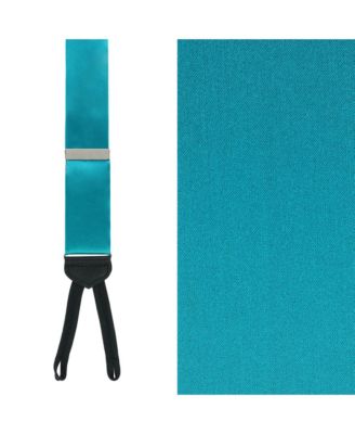 Men's Sutton Solid Color Silk Formal Suspenders | Y-Back, Adjustable Braces