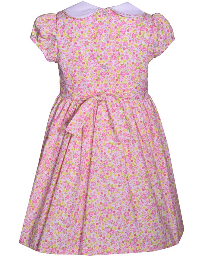 Bonnie Jean Floral Dress with Short Sleeve Cardigan