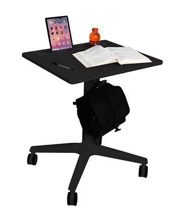 Seville Classics airLIFT XL Sit Stand Adjustable Mobile Student