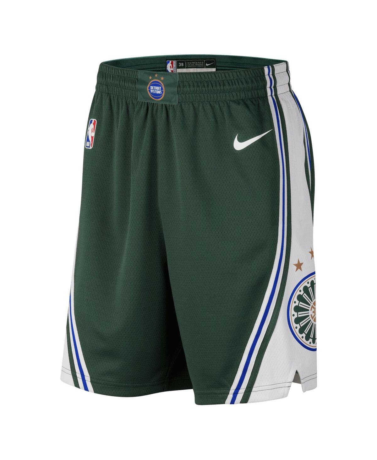 Nike Men's  Green Detroit Pistons 2022/23 City Edition Swingman Shorts