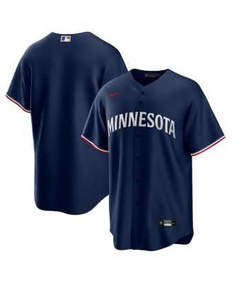 Men's Navy Minnesota Twins Alternate Replica Team Logo Jersey