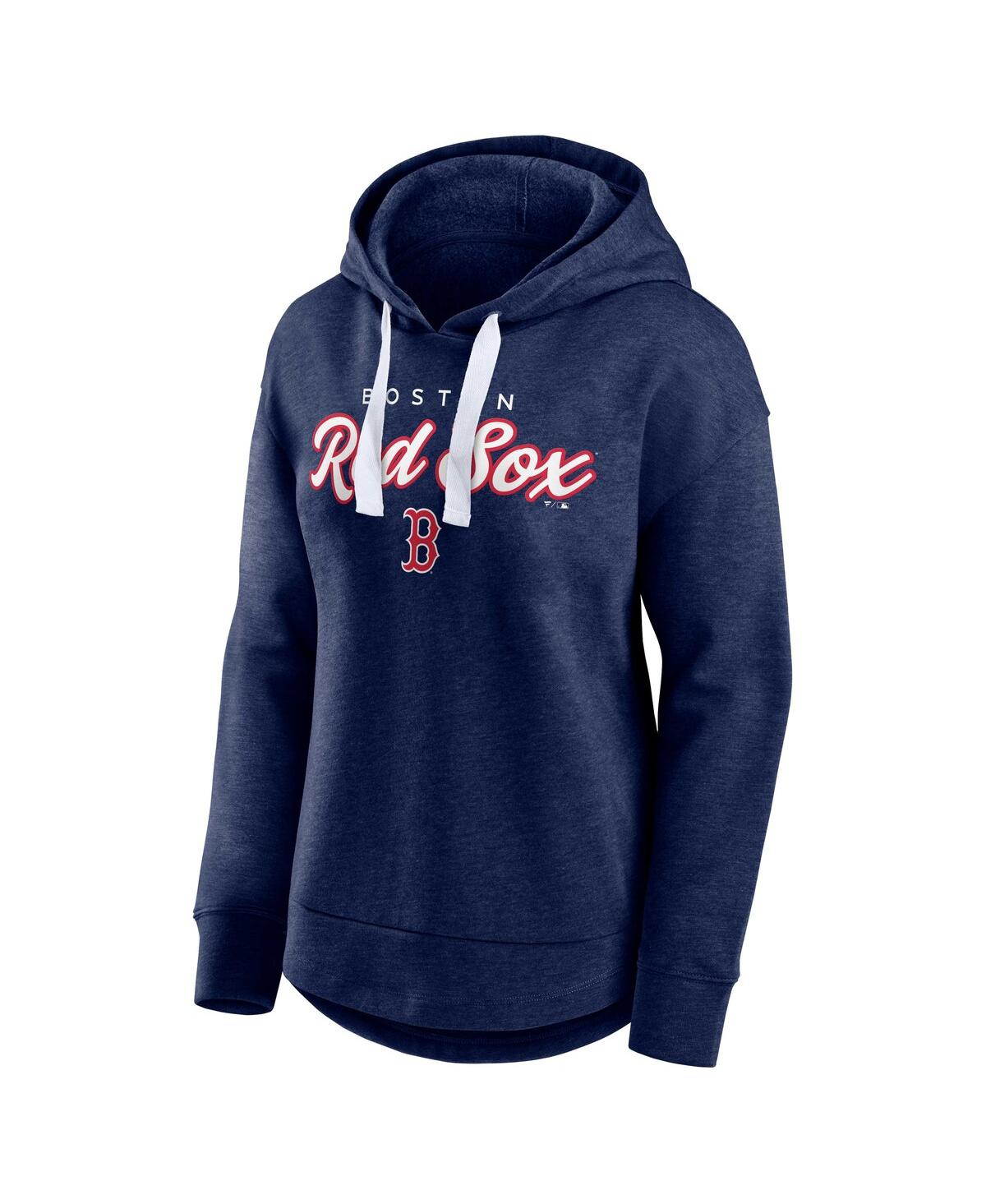 Fanatics Branded Heathered Navy Boston Red Sox Set To Fly Pullover Hoodie In Heathered Navy