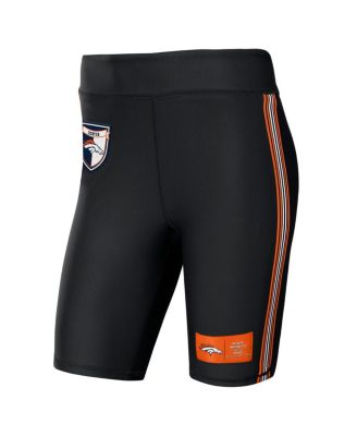 Women's Black Denver Broncos Biker Shorts