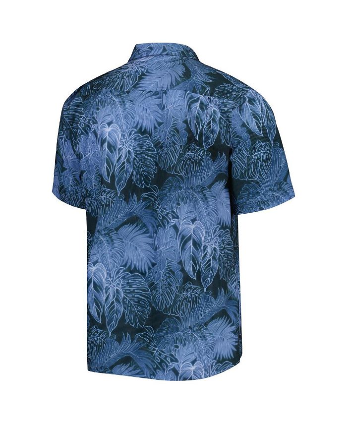 Tommy Bahama Men's IslandZone Bahama Coast Chico Palms Camp Shirt - Blue Monday