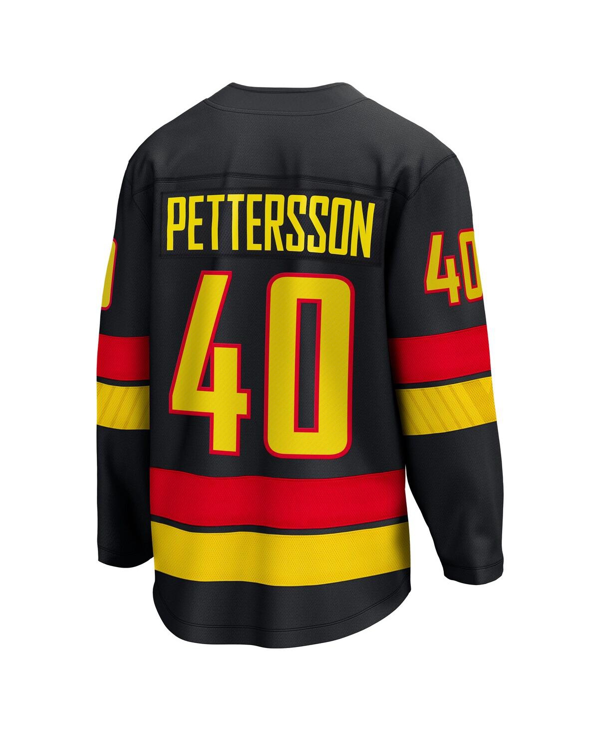 Men's Fanatics Elias PetterssonVancouver Canucks Alternate - 2022/23 Premier Breakaway Player Jersey - Black