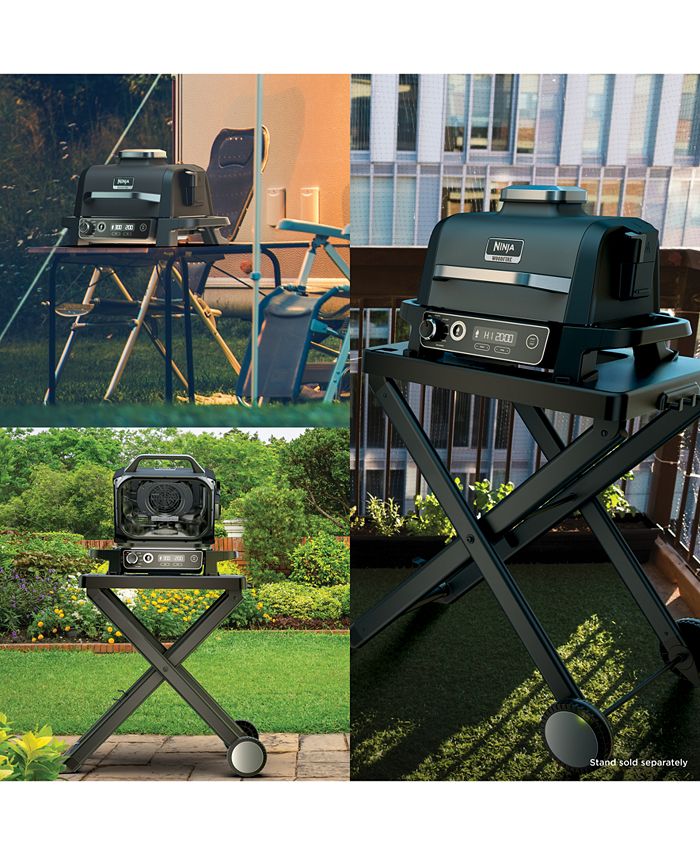 Ninja Woodfire Outdoor Grill & Smoker, 7in1 Master Grill, BBQ Smoker