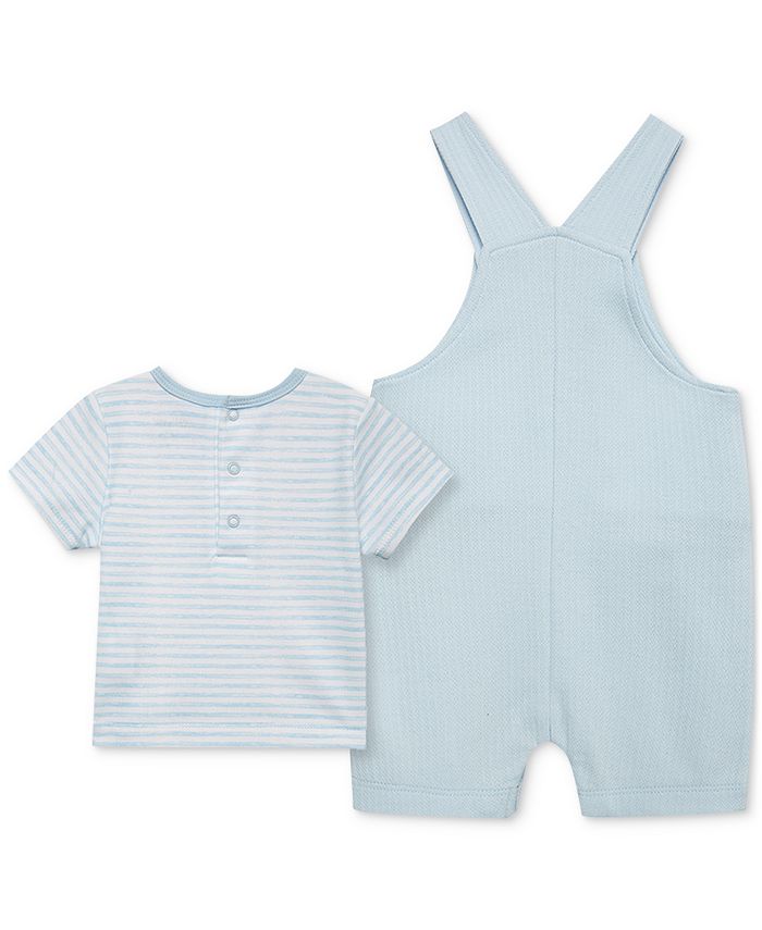 Little Me Baby Boys Safari Shortall and Shirt, 2 Piece Set Macy's