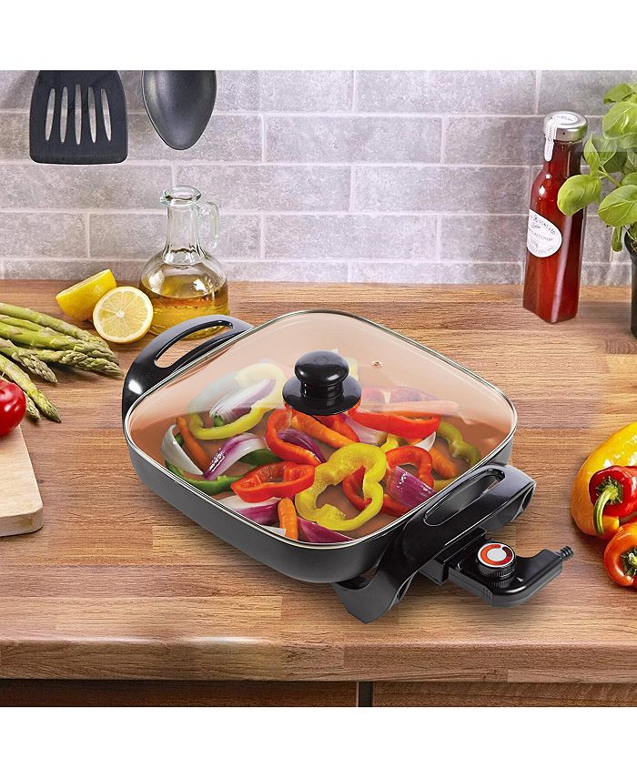 Brentwood Appliances Brentwood 12 Inch Nonstick Electric Skillet in