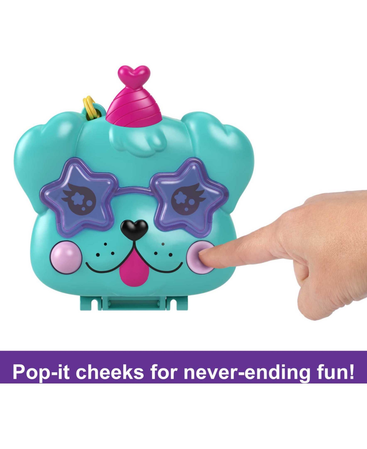 Shop Polly Pocket Doggy Birthday Bash Compact In Multi-color