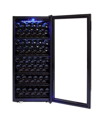 124 Bottle Freestanding Wine Cabinet Refrigerator