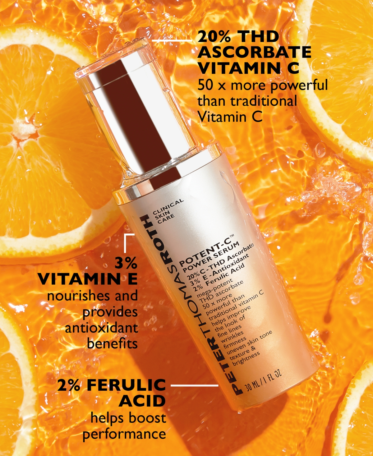 Peter Thomas Roth Potent-c Power Serum, 1-oz. In 0