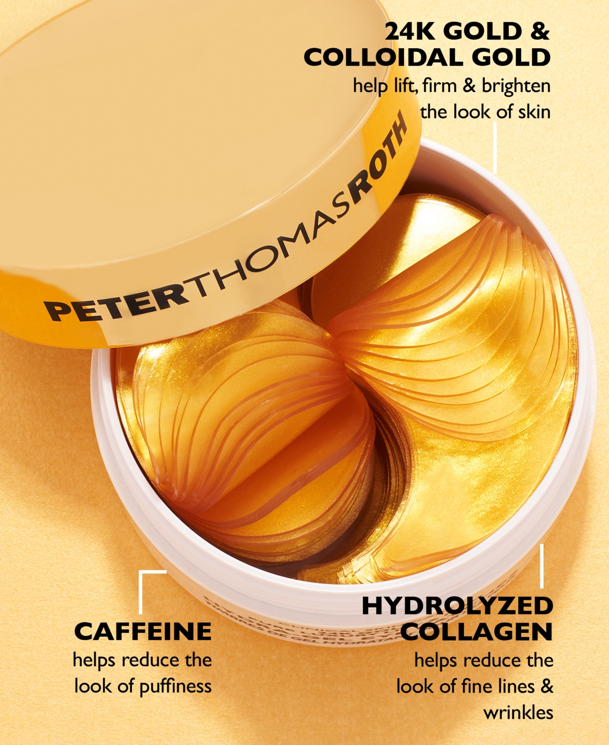Peter Thomas Roth 24K Gold Pure Luxury Lift and Firm Hydra-Gel Eye Patches