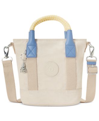 Kipling - Angel Small Nylon Top Handle Zippered Tote Bag