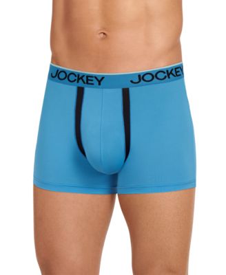 Jockey Men's 3-Pk. Chafe-Proof Pouch Microfiber Trunks - Macy's