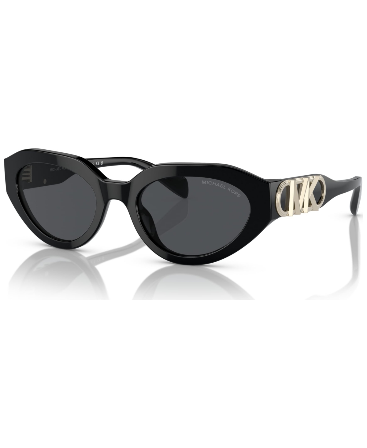 Michael Kors Women's Empire Oval Sunglasses, Mk2192 In Black