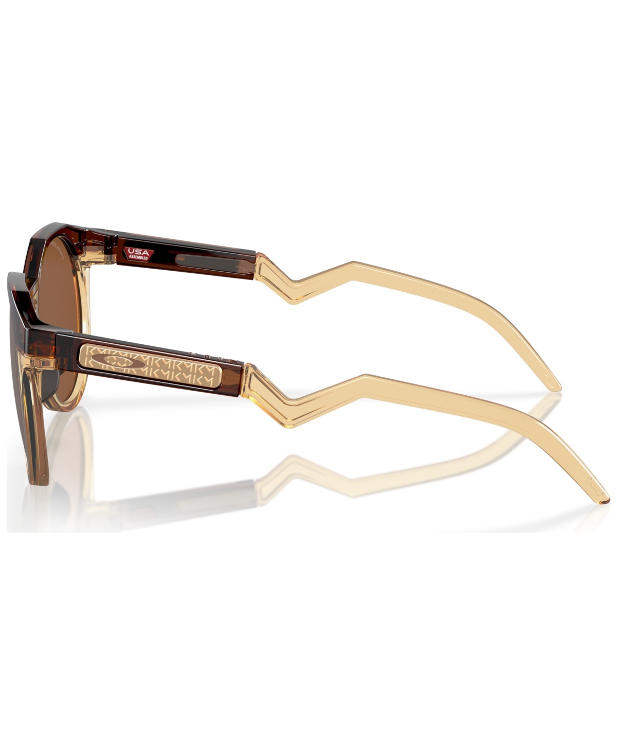 Oakley Womens Brown Oo9242 Round-shape Tortoiseshell Acetate Sunglasses