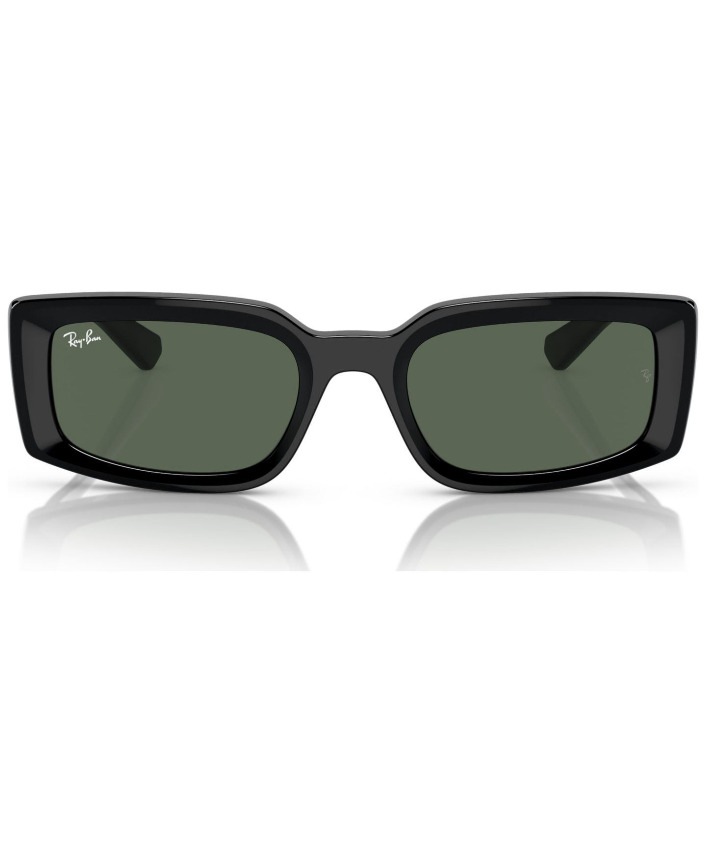 Женские солнцезащитные очки Ray-Ban Kiliane Low Bridge Fit Sunglasses, RB4395F54-X 54, цвет: Чёрный — фото 2