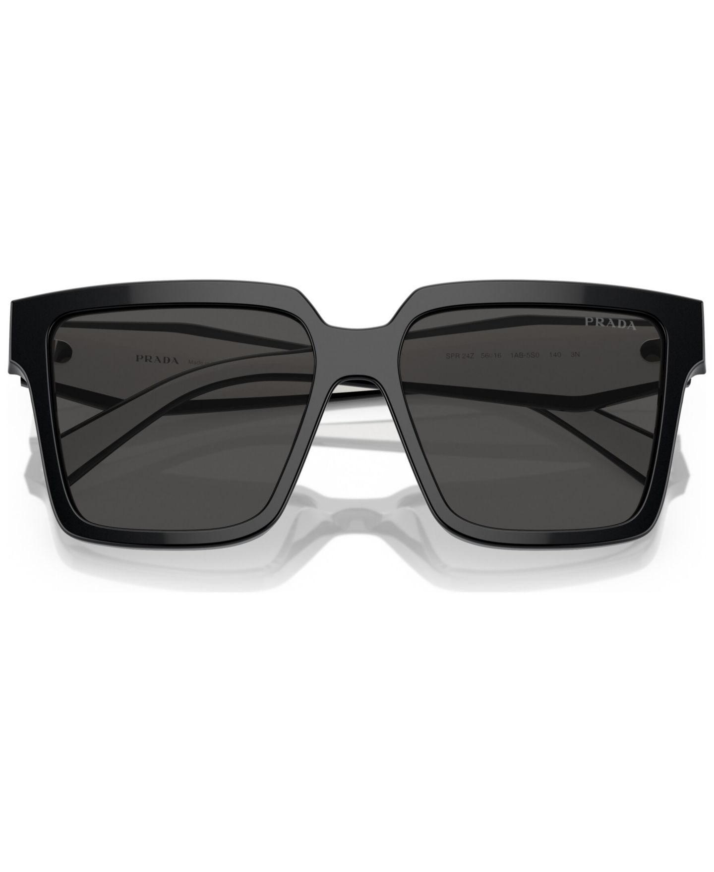 Женские солнцезащитные очки PRADA Sunglasses, PR24ZS, цвет: Чёрный — фото 2