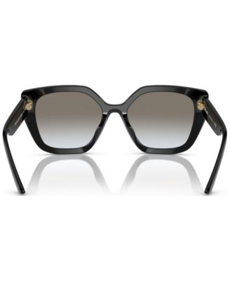 Monochrome Rectangular Women's Sunglasses, PR 24XS