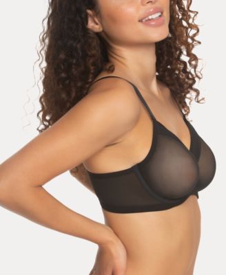 Women's Ethereal Sheer Mesh Underwire Bra, 115159